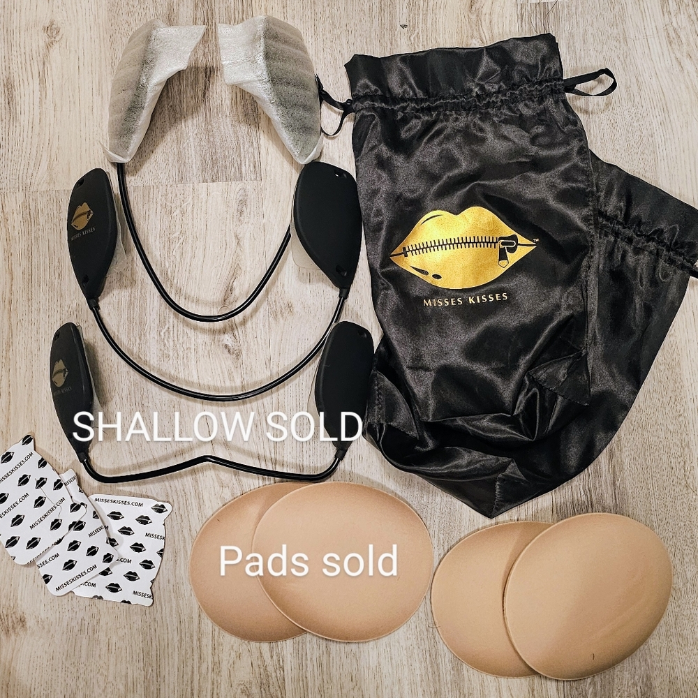 Misses kisses set- Moderate and Deep Plunge